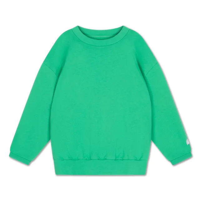 Cozydrop Oversized Sweat Algodón orgánico | Verde