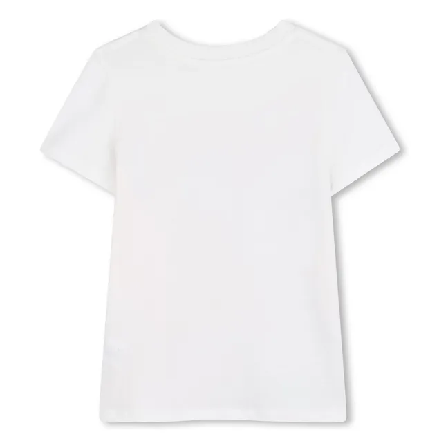 Camiseta Sunset de algodón ecológico | Blanco