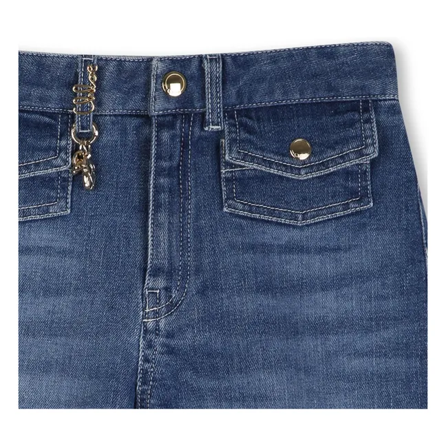 Short Denim Bio | Bleu