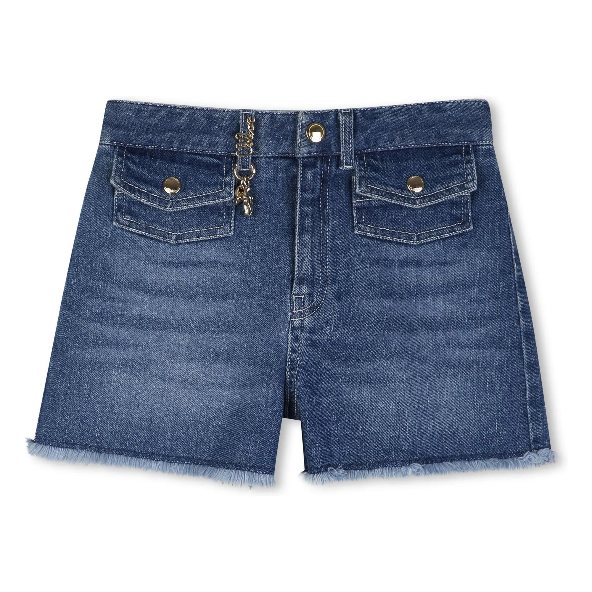 Short Denim Bio | Bleu- Image produit n°0