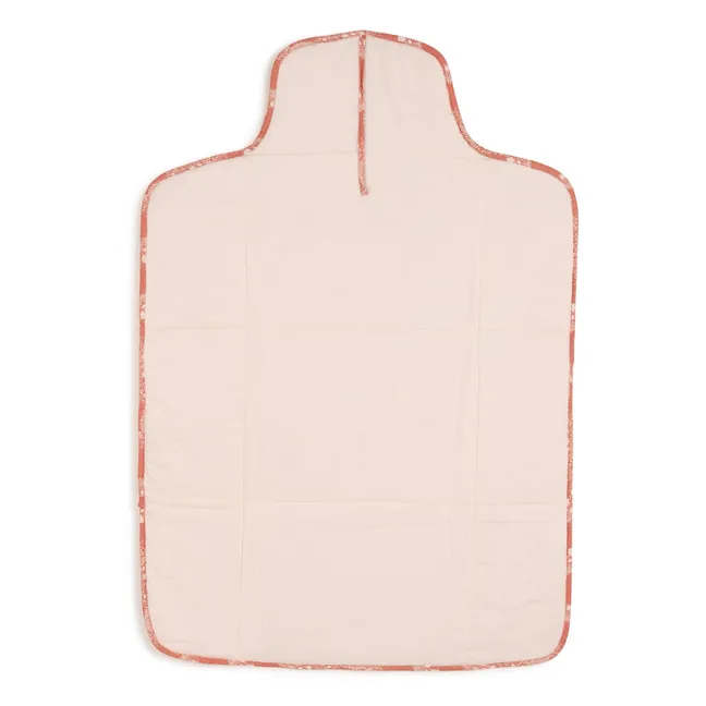 Set de regalo de nacimiento de algodón orgánico | Rosa Melocotón