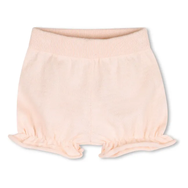 Conjunto de jersey y bombacho de algodón ecológico | Rosa