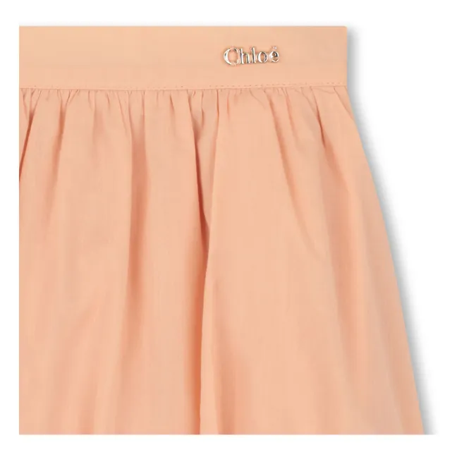 Organic cotton blouse and bloomer set | Powder pink