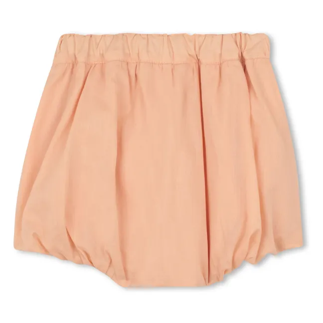 Organic cotton blouse and bloomer set | Powder pink