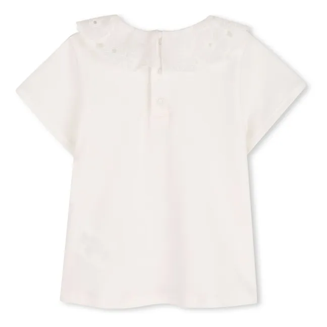 Camiseta de algodón ecológico | Blanco