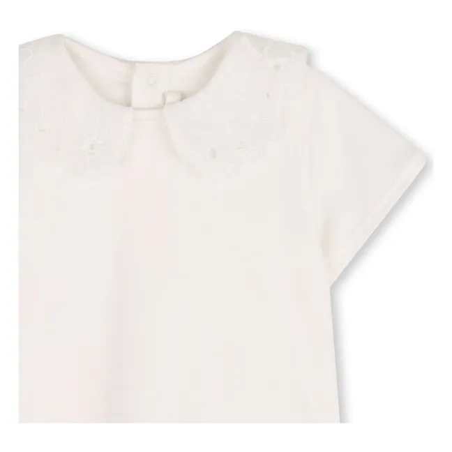 Camiseta de algodón ecológico | Blanco