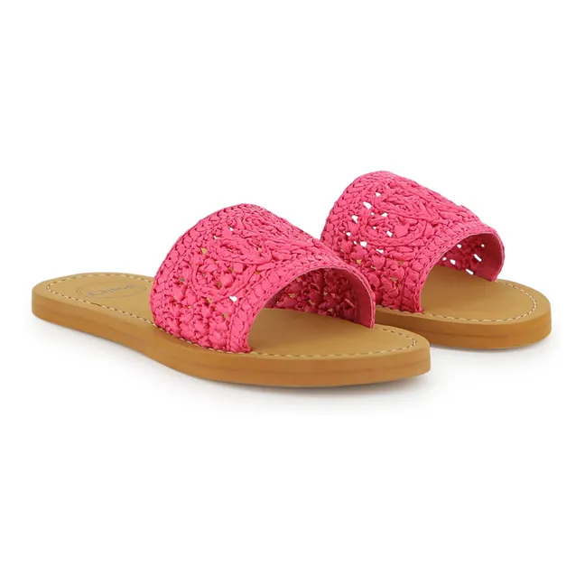 Sandales Soleil | Rose fuschia