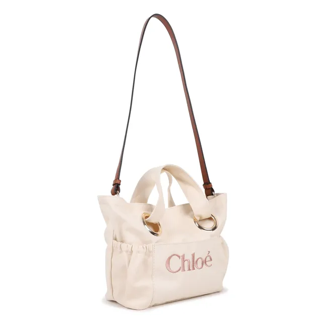 Tote Bag Logo Organic Cotton | Chalk
