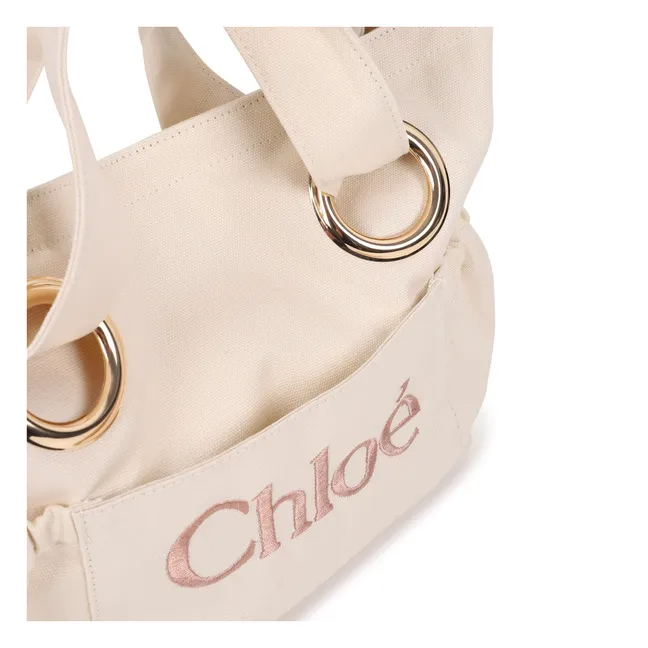 Tote Bag Logo Organic Cotton | Chalk