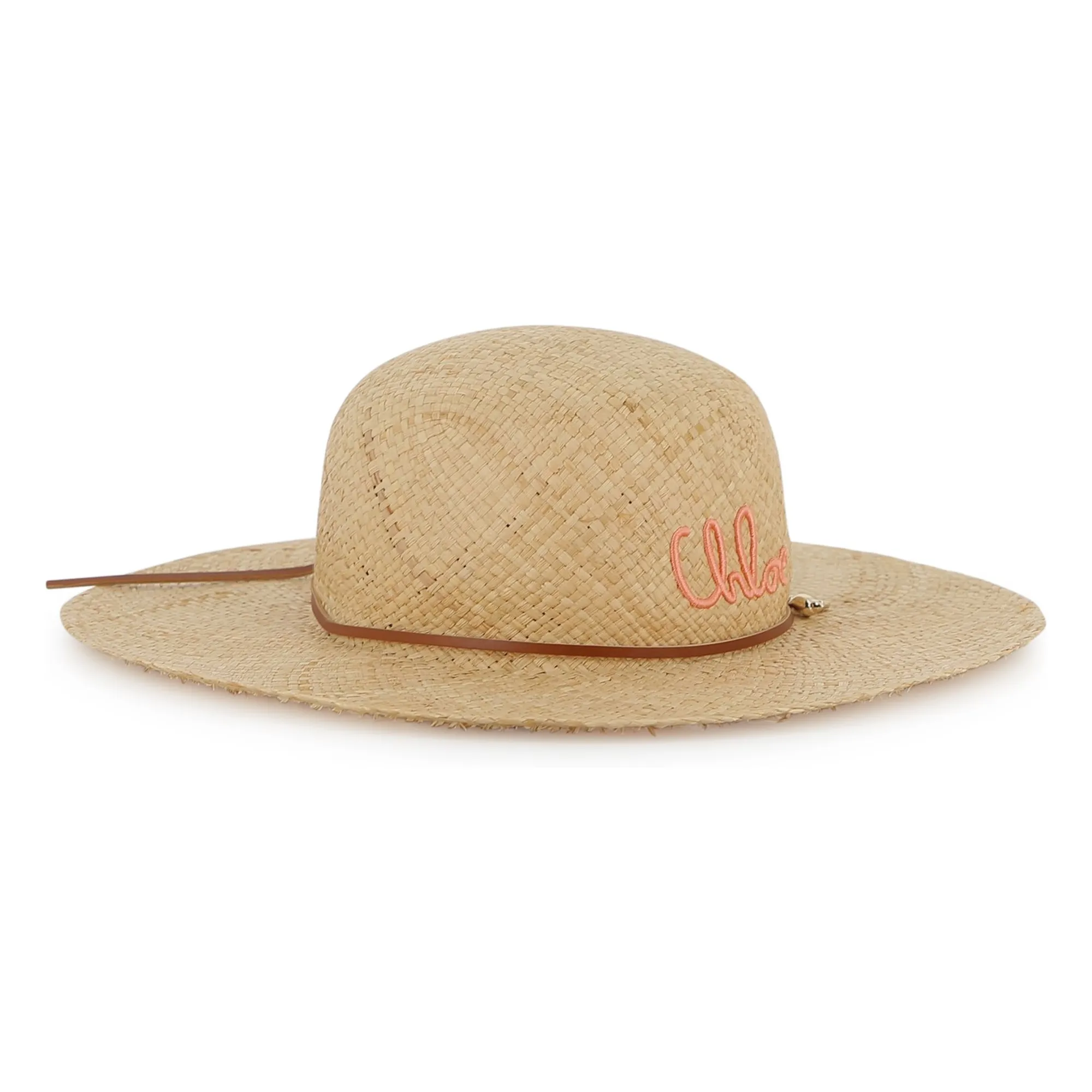 Chloé Natural Raffia Hat