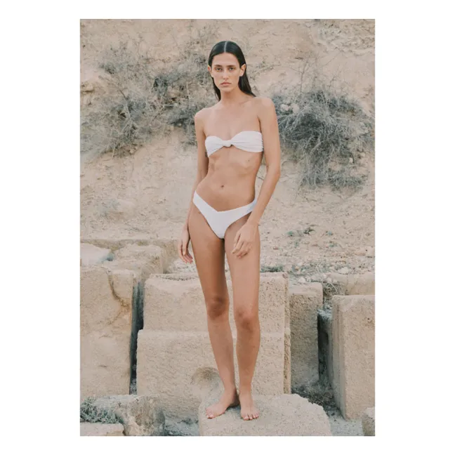Haut de Maillot Le Bandeau Nœud | Ivoire