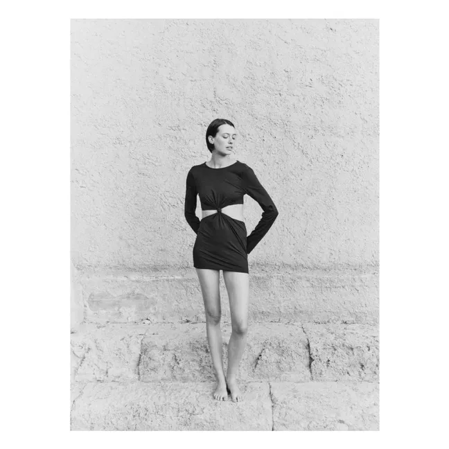 The Loop Cut Out Dress | Chocolate