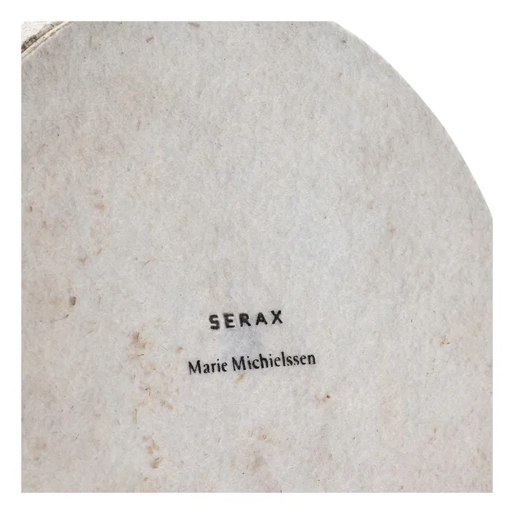 Lampadaire en papier mâché Earth, Marie Michielssen | Blanc- Image produit n°5