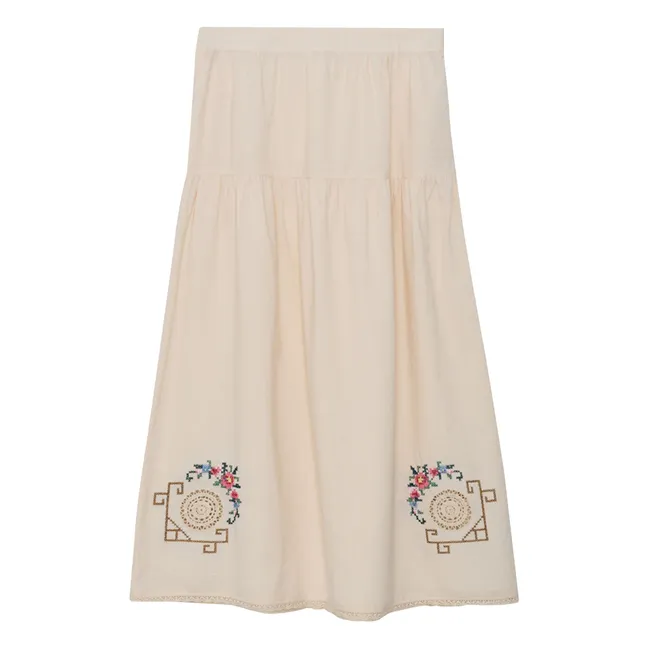 Jupe Narcise Coton | Ecru