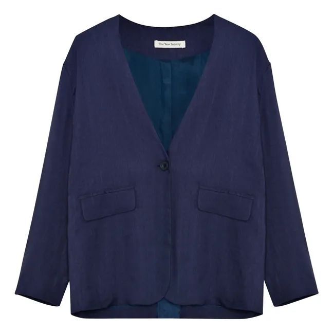 Blazer Luz Lin | Bleu nuit