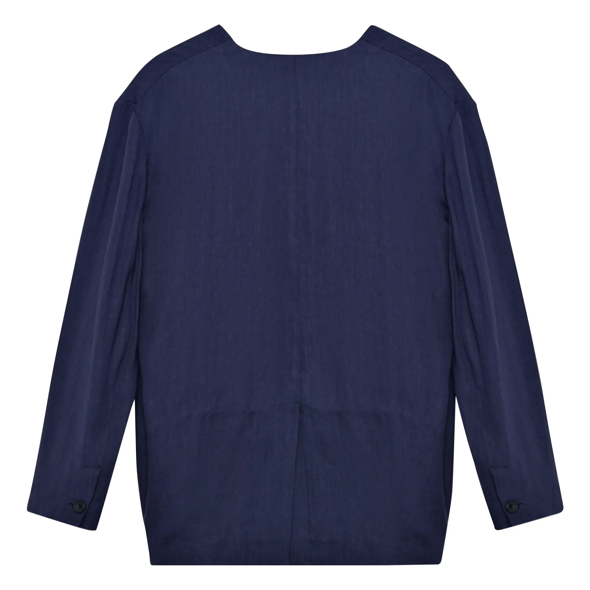 Blazer Luz Lin | Bleu nuit- Image produit n°3