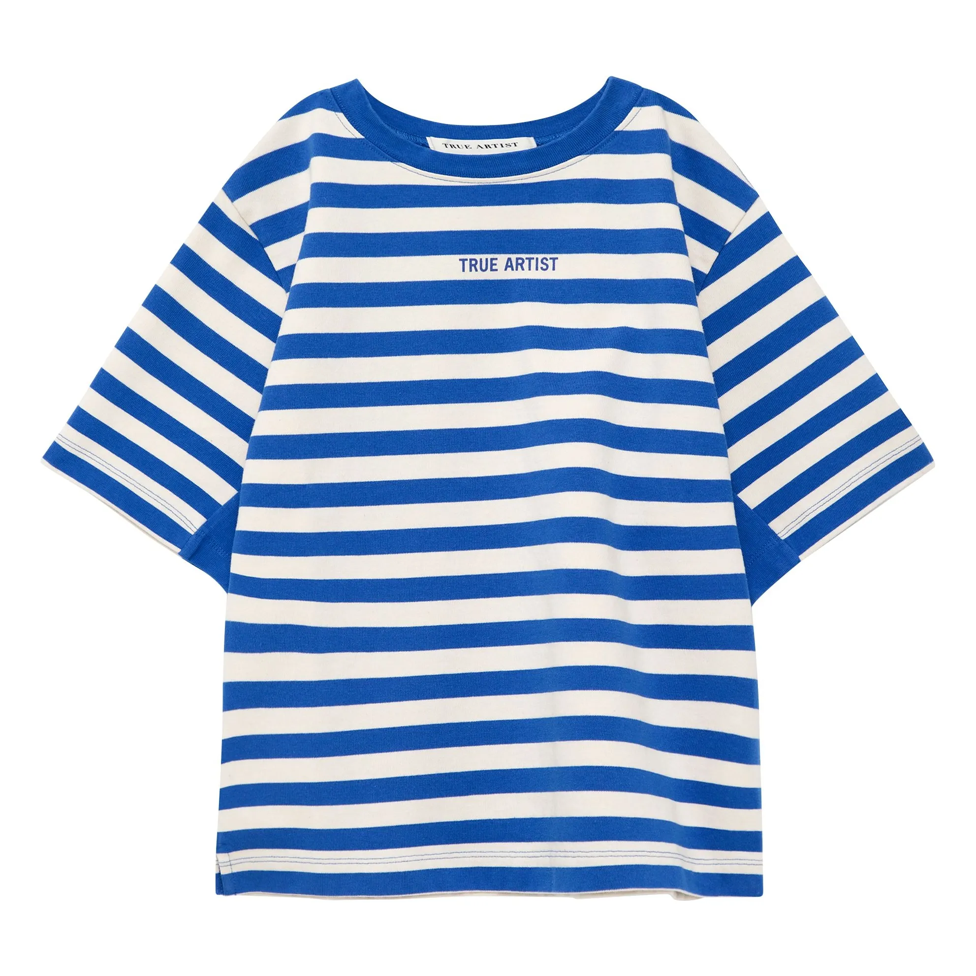 True Artist Blue T-Shirt N°11 Striped