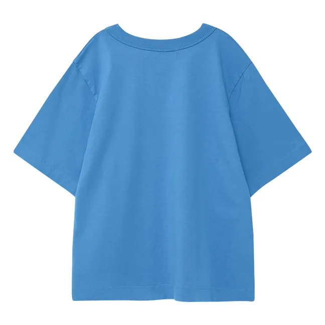 T-shirt N°5 Coton Bio | Bleu roi