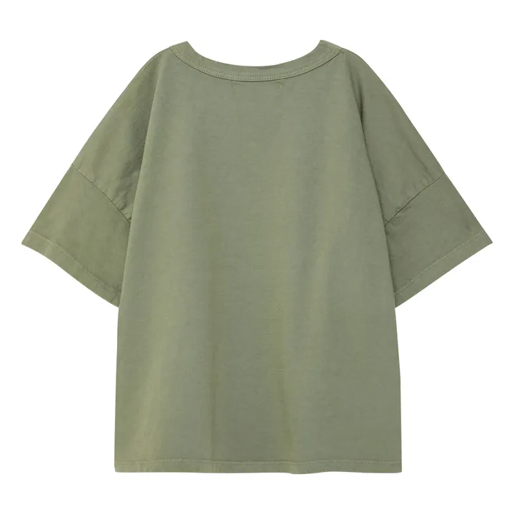 Camiseta N°1 Algodón orgánico | Khaki- Imagen del producto n°4
