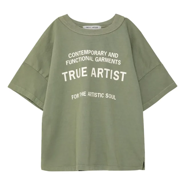 T-shirt N°1 Coton Bio | Khaki