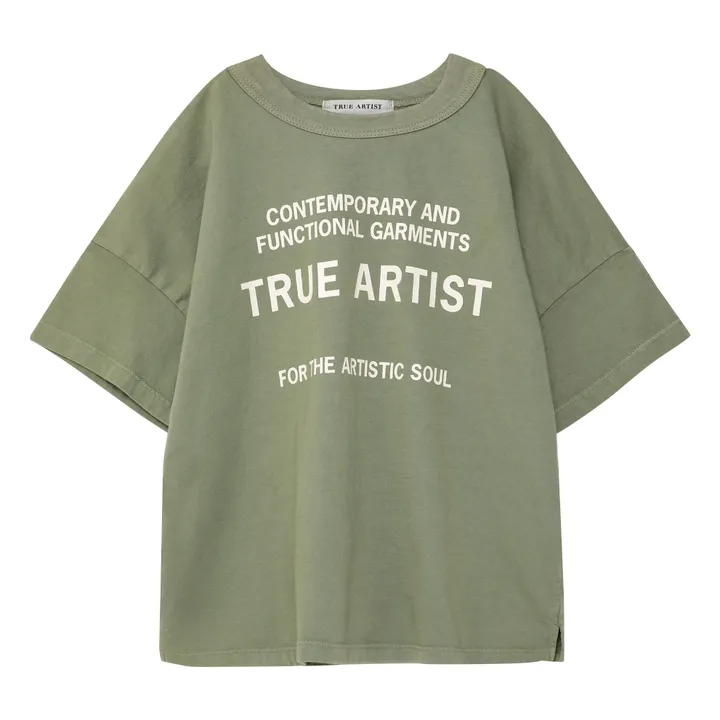 Camiseta N°1 Algodón orgánico | Khaki- Imagen del producto n°0