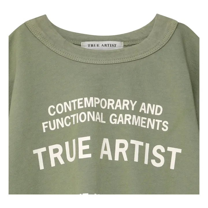 Camiseta N°1 Algodón orgánico | Khaki- Imagen del producto n°3