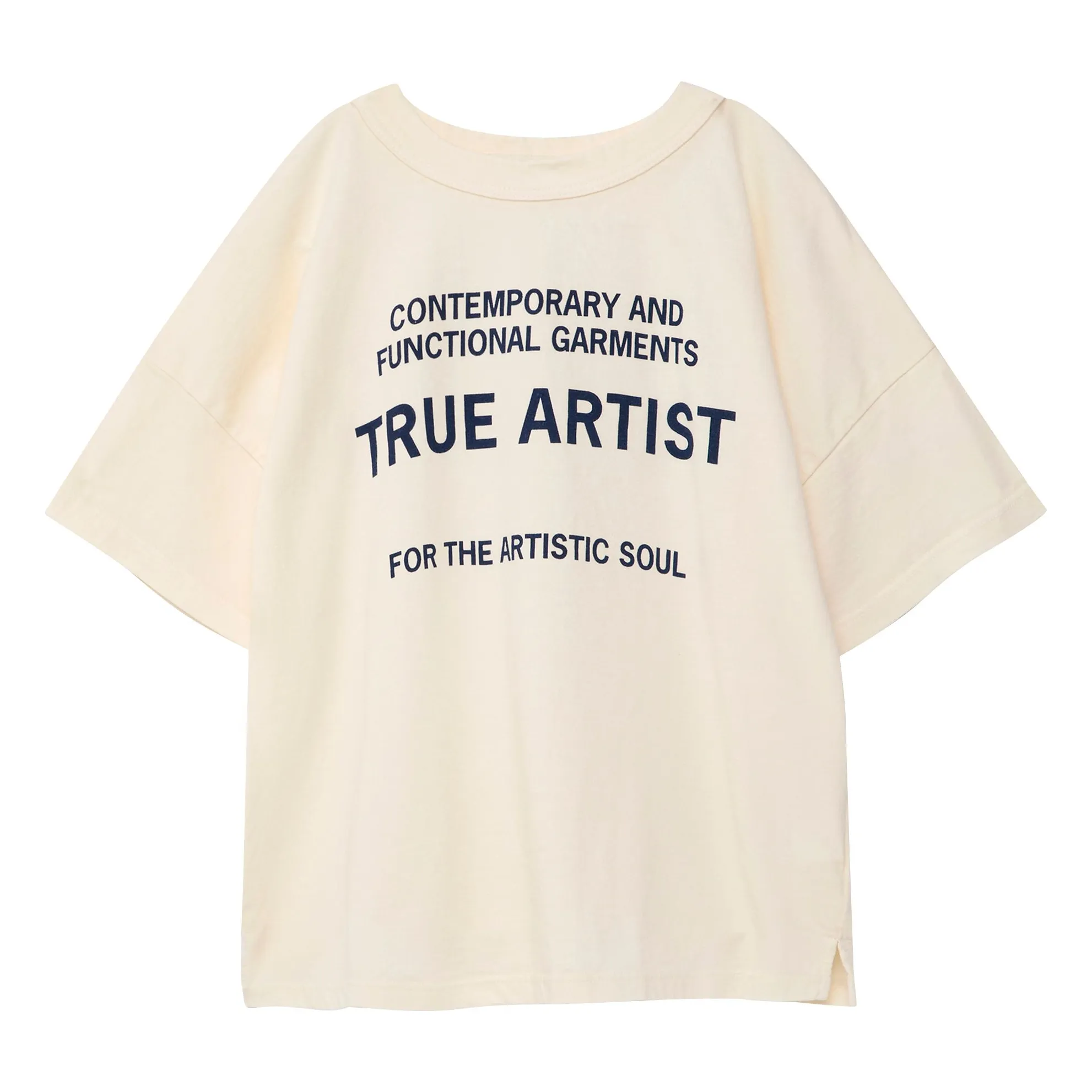 True Artist Cream T-Shirt N°1 Organic Cotton