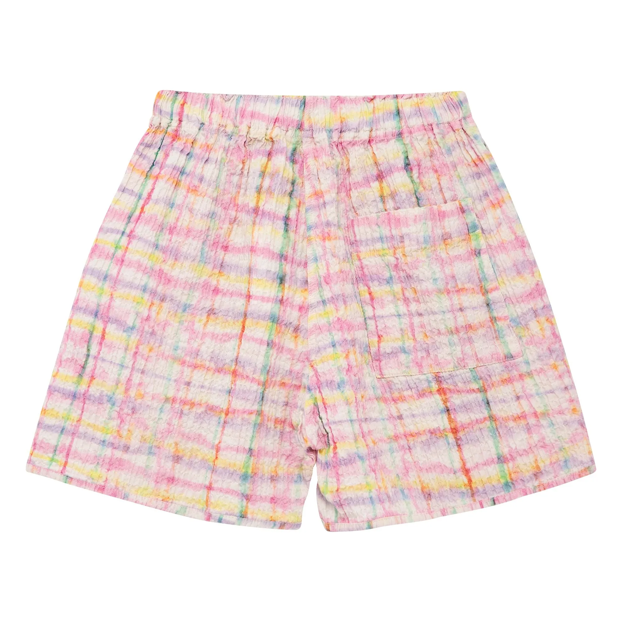 Short Texturé Carreaux | Violet- Image produit n°4