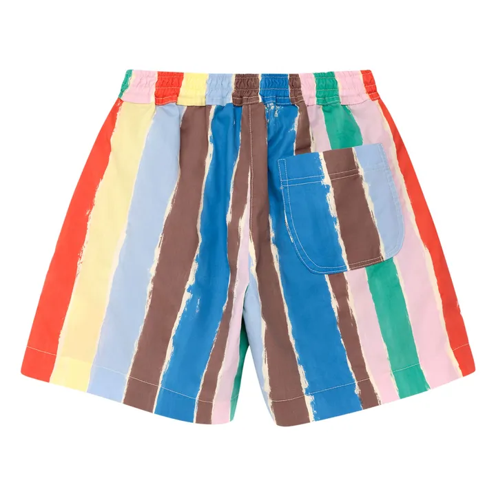 Pantalones cortos a rayas | Azul- Imagen del producto n°4