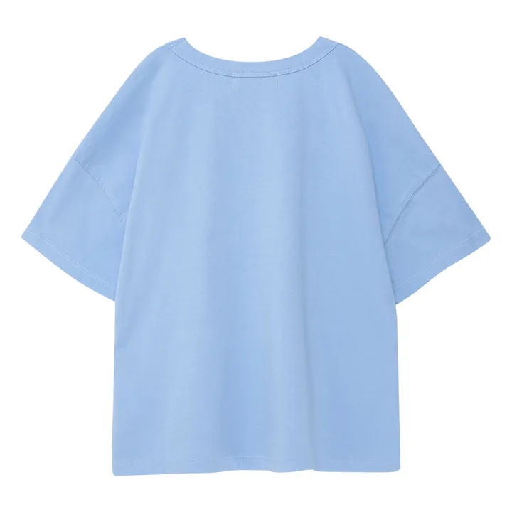Camiseta N°1 True Artist Algodón orgánico | Azul Cielo- Imagen del producto n°4