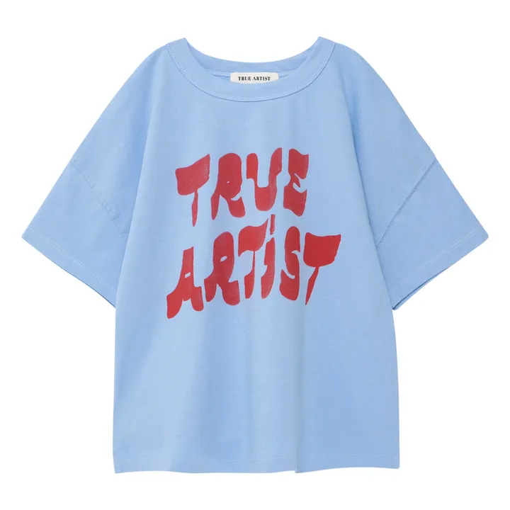 Camiseta N°1 True Artist Algodón orgánico | Azul Cielo- Imagen del producto n°0