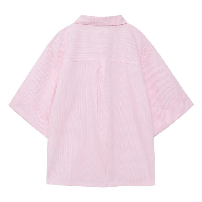 Camisa de rayas N°6 | Rosa