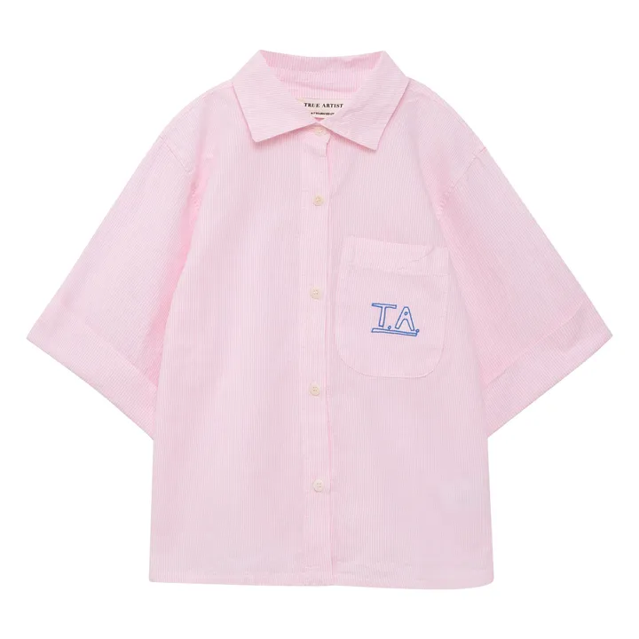 Camisa de rayas N°6 | Rosa- Imagen del producto n°0
