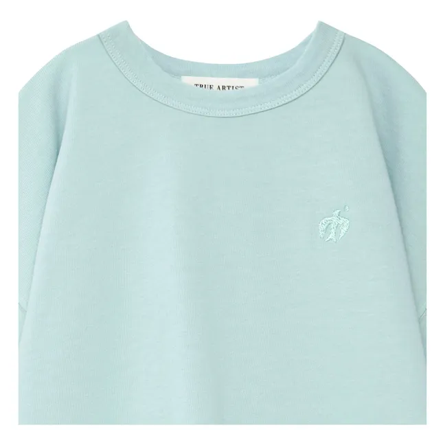 T-shirt N°2 Coton Bio | Bleu pâle