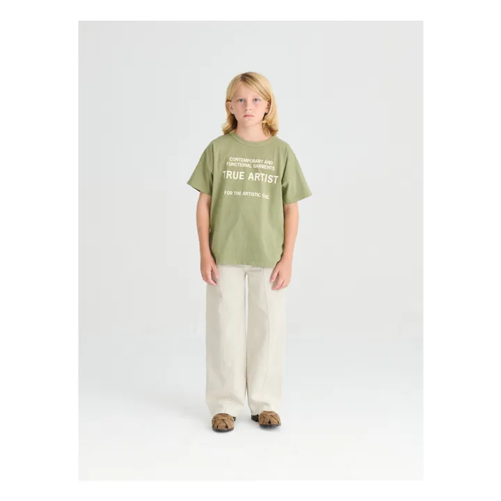 Camiseta N°1 Algodón orgánico | Khaki- Imagen del producto n°1