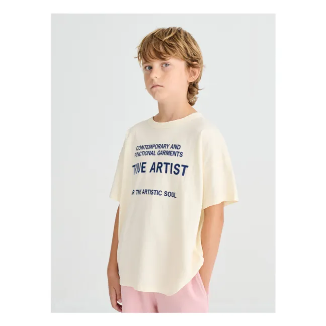 Camiseta N°1 Algodón orgánico | Crema