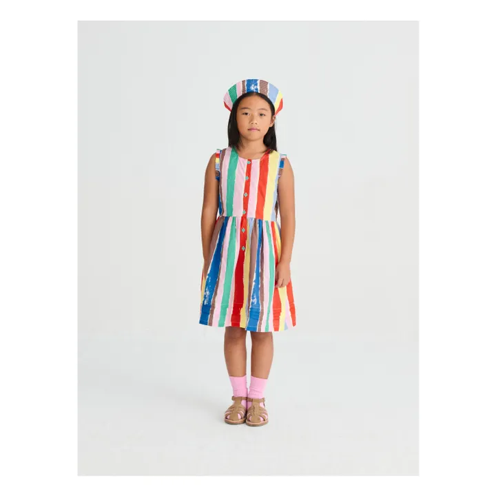 Vestido de rayas | Azul- Imagen del producto n°1