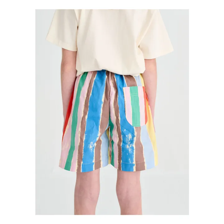 Pantalones cortos a rayas | Azul- Imagen del producto n°6