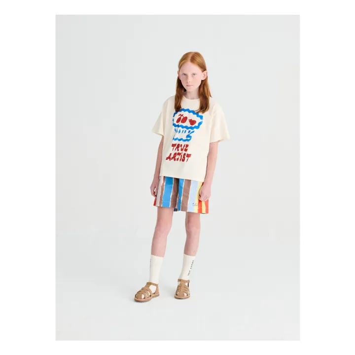 Pantalones cortos a rayas | Azul- Imagen del producto n°2