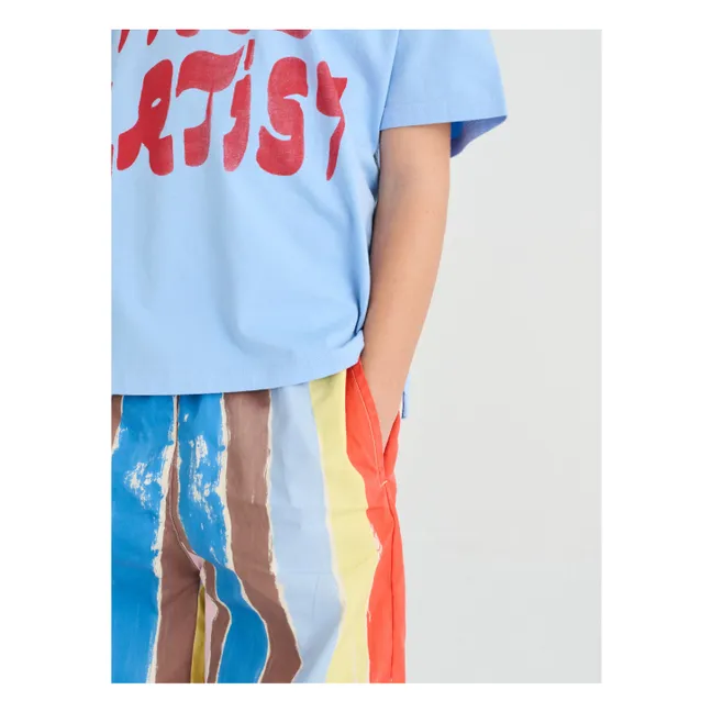 Pantalones de rayas | Azul