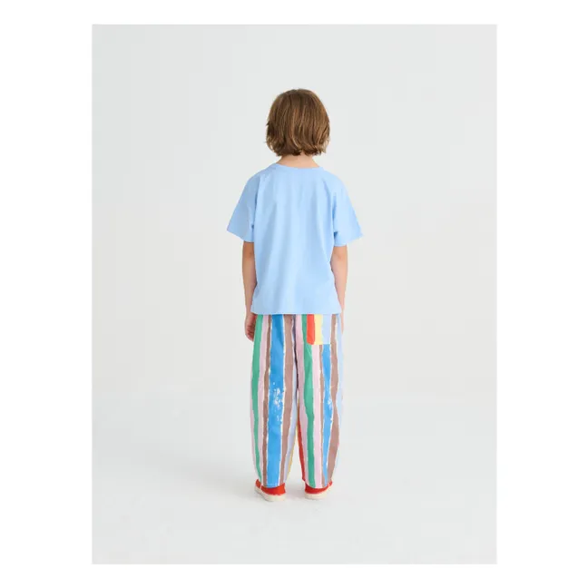 T-shirt N°1 True Artist Coton Bio | Bleu ciel