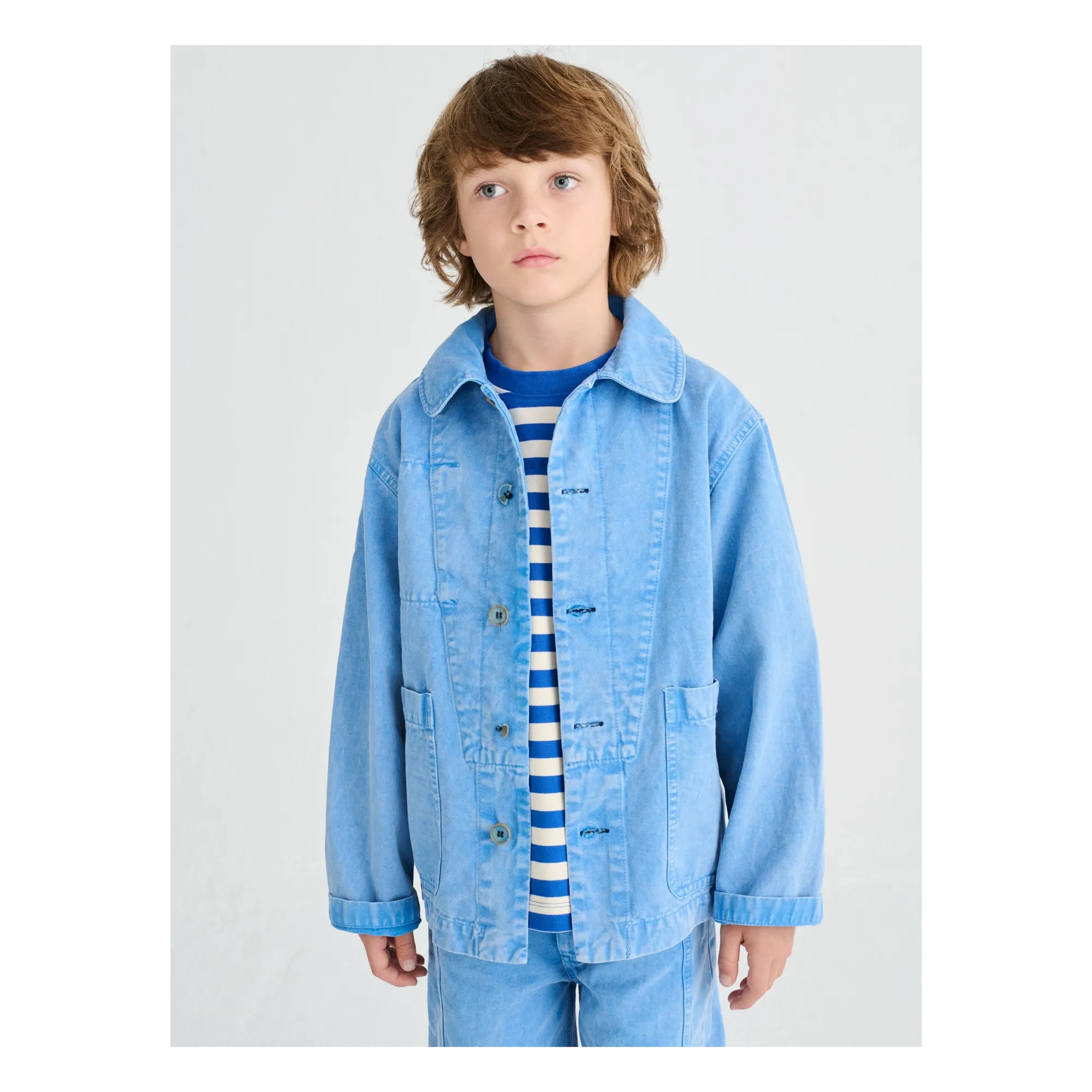 Veste Utilitaire N°4 | Bleu roi- Image produit n°2