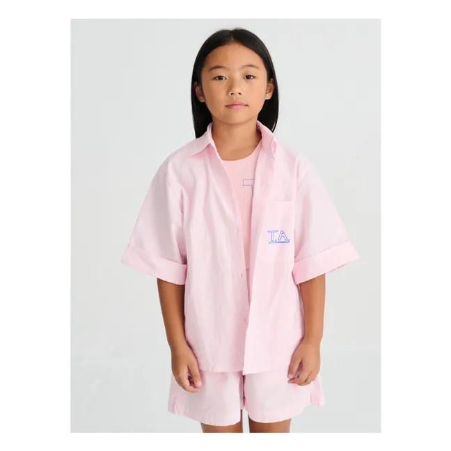 Camisa de rayas N°6 | Rosa