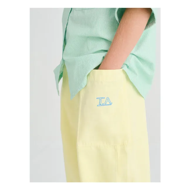 N°12 Pantalones Cargo | Amarillo