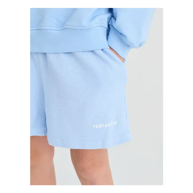 Short N°4 Coton Bio | Bleu ciel