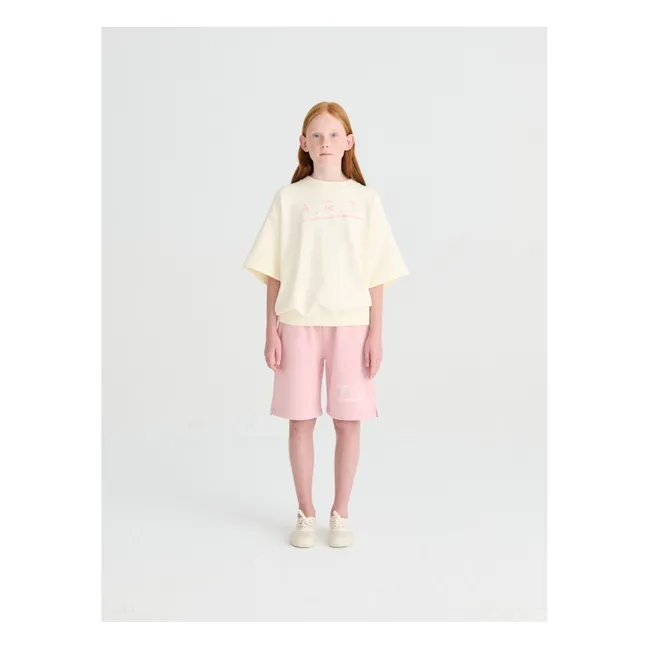 Short N°1 Algodón Ecológico | Rosa Pálido