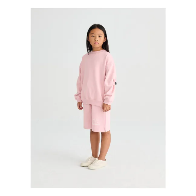 Sweatshirt Nr. 11 True Artist Bio-Baumwolle | Blassrosa