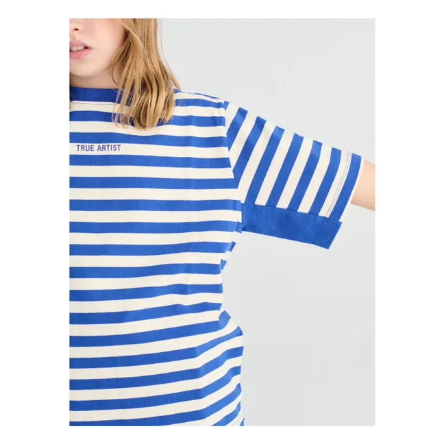 N°11 Camiseta de rayas | Azul