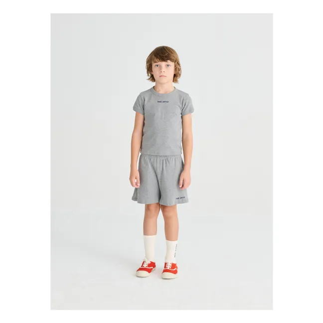 Camiseta N°21 | Gris Jaspeado