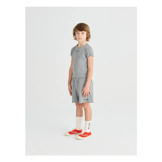 T-shirt N°21 | Gris chiné